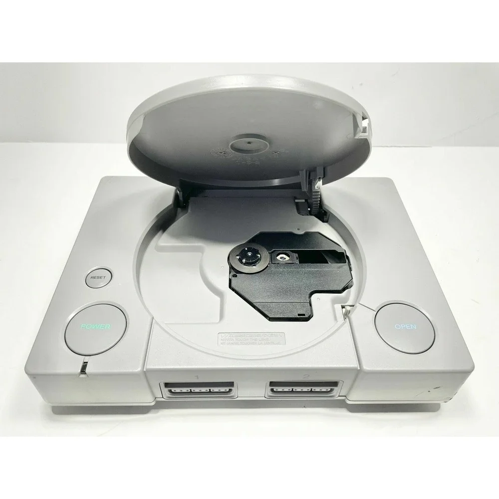 Sony PlayStation 1 PS1 Console TOMB RAIDER 1-2-3 & 2 Controllers & Game Bundle